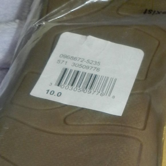 Boc Leather Cushioned Comfort Slide on Sandals Black & Yellow Poppy NEW/NWT! - Picture 12 of 15